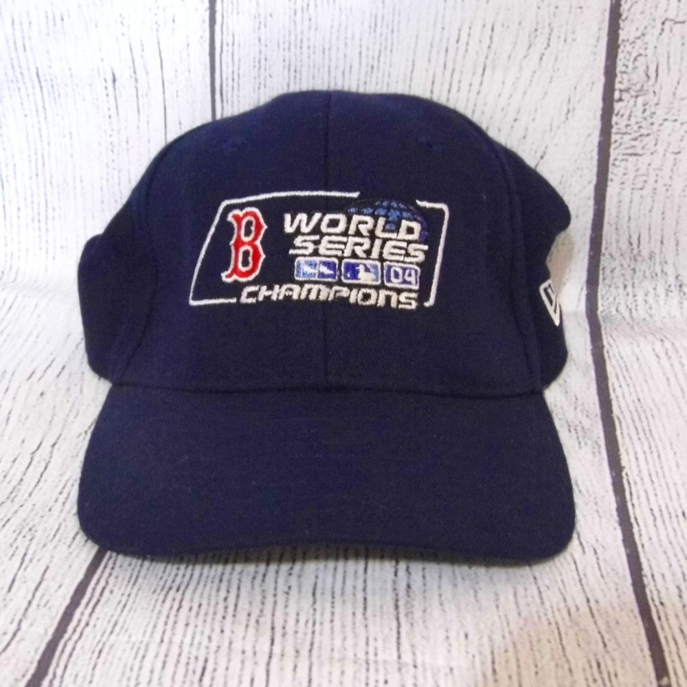 Boston Red Sox 2004 World Series Champions New Era Adjustable Baseball Hat